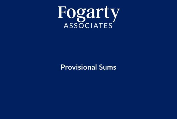 Provisional Sums - Chartered Quantity Surveying & Party Wall Surveying